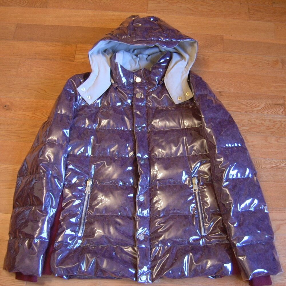 BRAND NEW WITH TAGS GOOSE TECH GINO HOODED DOWN JACKET SZ L
